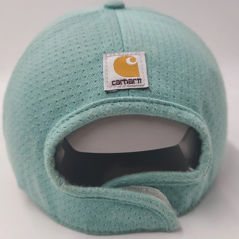 Women Carhartt Hat Adjustable Blue Jersey Mesh Workwear Outdoors Casual‎ Wear